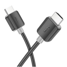 Hoco Kabelis Hoco  US08 HDTV 2.0 male-to-male 4K HD data cable(L=3M) Black