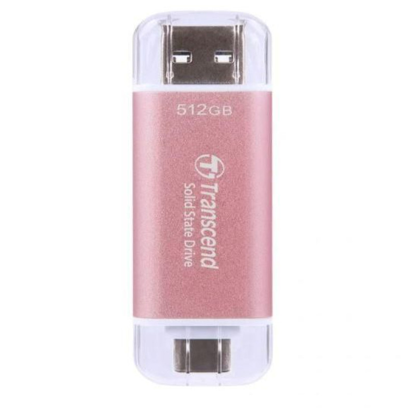 Transcend Cietais disks SSD Transcend  External SSD||ESD310|512GB|USB-C|USB|3D NAND|Write speed 900 MBytes/sec|Read speed 1050 MBytes/sec|TS512GESD310P