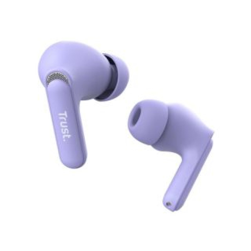 Trust Vadu austiņas Trust  HEADSET EARBUDS YAVI BT ENC/PURPLE 25297