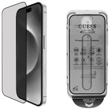 Guess Aizsargstikls Guess - iPhone 16 Pro Max Screen Protector Privacy 2.5D Outline