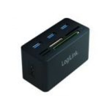 Logilink Parveidotājs Logilink  USB 3.0 Hub with All-in-One Card Reader