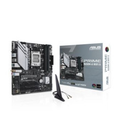 Asus Pamatplate AMD procesorsiem Asus  Mainboard||AMD B650|Micro-ATX|Memory DDR5|Memory slots 4|3xPCI-Express 4.0 16x|2xM.2|1x15pin D-sub|1xHDMI|1xDisplayPort|4xUSB 2.0|4xUSB 3.2|1xPS/2|1xRJ45|3xAudio port|PRIMEB650M-AWIFIII