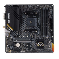 Asus Pamatplate Intel procesorsiem Asus  TUF GAMING A520M-PLUS Processor family  AMD, Processor socket AM4, DDR4, Memory slots 4, Supported hard disk drive interfaces 	SATA, M.2, Number of SATA connectors 4, Chipset  AMD A520, Micro ATX