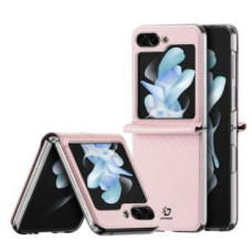 Dux Ducis Atveramie maciņi Dux Ducis Samsung Galaxy Z Flip5 5G Flip Leather Case Wallet Pink