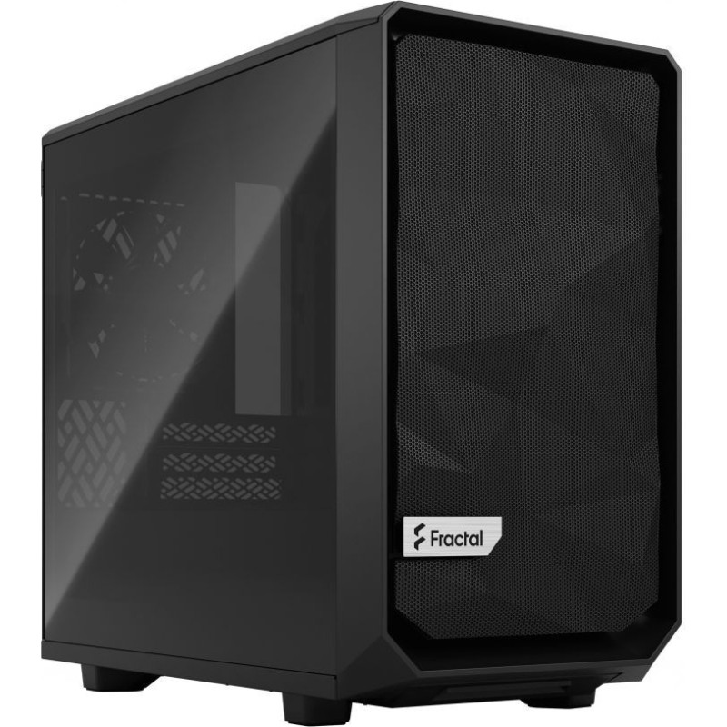 Fractal Design Datoru korpusi Fractal Design  Meshify 2 Nano  Black TG dark tint,  ITX, Power supply included No