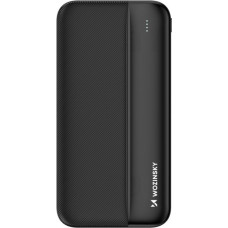 Wozinsky Ārējais akumulators Wozinsky  Wozinsky powerbank Li-Po 10000mAh 2 x USB black (WPBBK1)