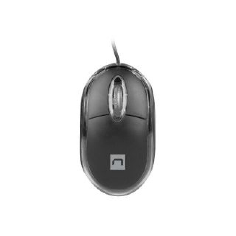 Natec Datora pele Natec  Mouse, Vireo 2, Wired, 1000 DPI, Optical, Black