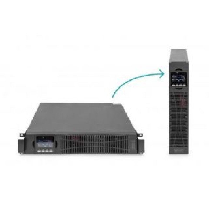 Digitus Serveri Digitus  OnLine UPS 	DN-170095 2000 VA, 2000 W, Rack/tower, C14