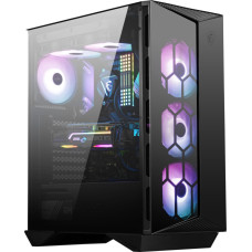 MSI Datoru korpusi MSI  MPG GUNGNIR 110R PC Case, Mid-Tower, USB 3.2, Black  MPG GUNGNIR 110R Black ATX Power supply included No