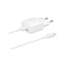 Samsung Adapteris Samsung  Samsung USB-C Travel Charger 15W White + USB-C Data Cable White