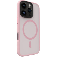 Evelatus Aizmugurējais vāciņš Evelatus Apple iPhone 16 Pro Hybird Case With Magsafe PC+TPU Pink