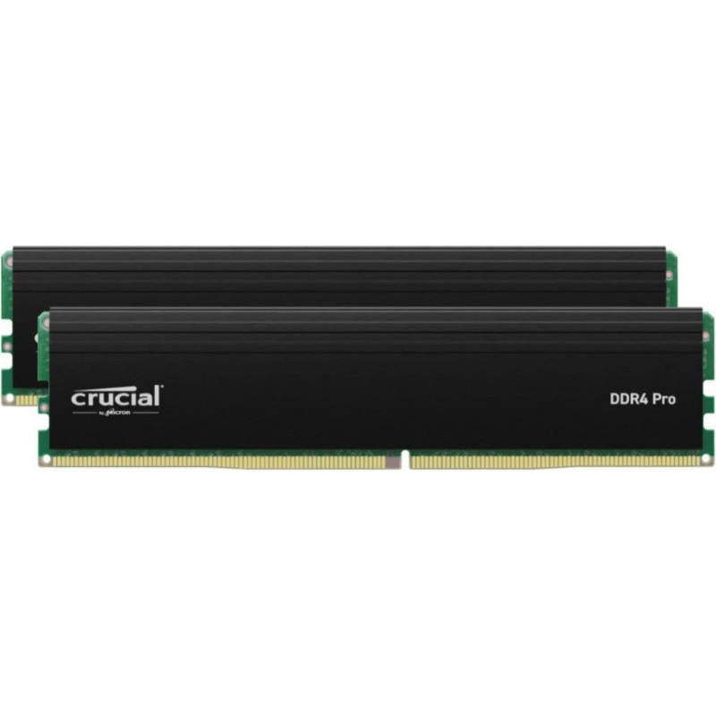 Crucial Operatīv atmiņa DDR4 Crucial  MEMORY DIMM PRO 64GB DDR4-3200/KIT2 CP2K32G4DFRA32A