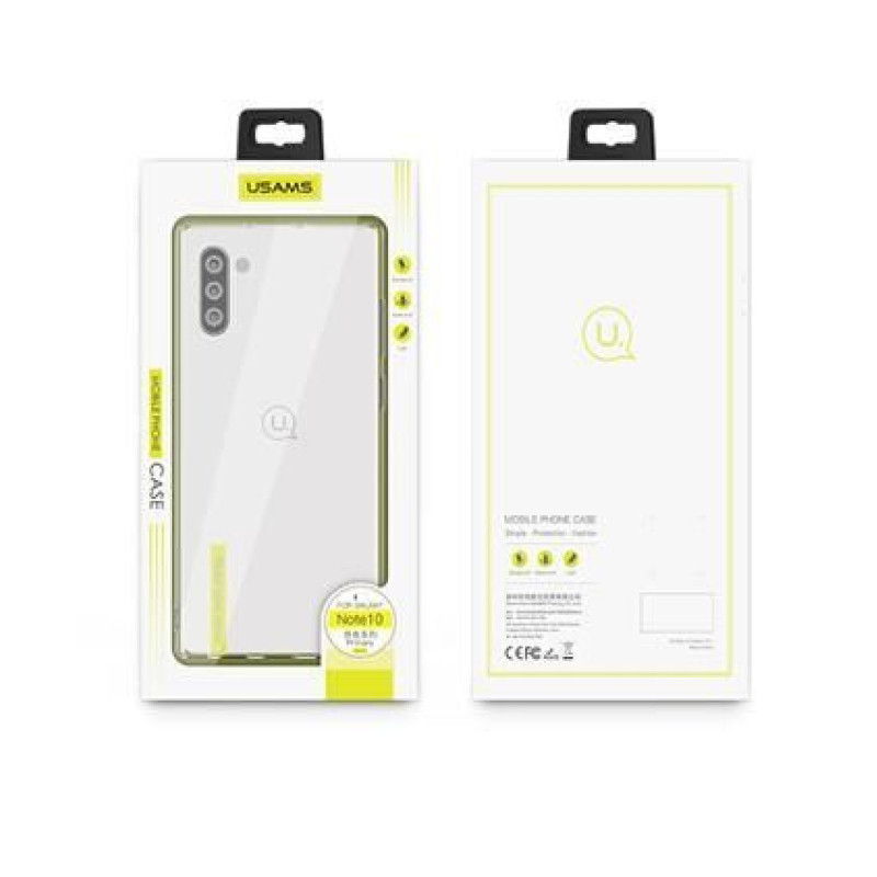 Usams Aizmugurējais vāciņš USAMS Samsung Galaxy Note 10 Primary TPU Cover Transparent