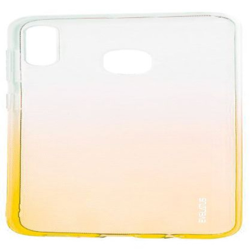 Evelatus Aizmugurējais vāciņš Evelatus Samsung Galaxy A20e Gradient TPU Case Gold
