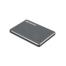 Transcend Cietais disks HDD Transcend  External HDD||StoreJet|1TB|USB 3.1|Colour Iron Grey|TS1TSJ25C3N