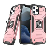 Wozinsky Aizmugurējais vāciņš Wozinsky Apple iPhone 13 Pro Max Ring Armor Case Kickstand Tough Rugged Pink