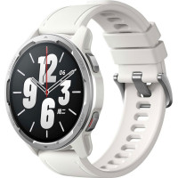 Xiaomi Viedpulksteni Xiaomi  S1 Active GL Smart watch, NFC, GPS (satellite), AMOLED, Touchscreen, Heart rate monitor, Activity monitoring 24/7, Waterproof, Bluetooth, Wi-Fi, Moon White