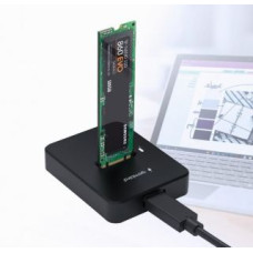 Gembird Cietais disks HDD Gembird  SSD ACC DOCK STATION USB-C M.2/DD-U3M2