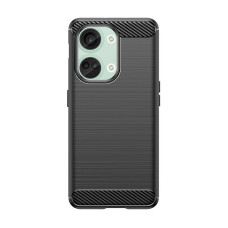 Hurtel Aizmugurējais vāciņš Hurtel - Carbon Case silicone case for OnePlus Ace 2V/OnePlus Nord 3 - black