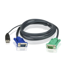 Aten Serveru  - Citi piederumi Aten  2L-5202U 1.8M USB KVM Cable with 3 in 1 SPHD