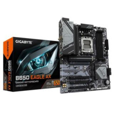 Gigabyte Pamatplate AMD procesorsiem Gigabyte  Mainboard||AMD B650|SAM5|ATX|Memory DDR5|Memory slots 4|1xPCI-Express 16x|3xPCI-Express 3.0 16x|3xM.2|2xHDMI|1xDisplayPort|6xUSB 2.0|2xUSB 3.2|1xUSB-C|1xRJ45|3xAudio port|B650EAGLEAX1.1