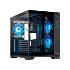 Chieftec Datoru korpusi Chieftec  Case||VISIO GM-30B-TG-OP|MidiTower|Case product features Transparent panel|Not included|ATX|MicroATX|MiniITX|Colour Black|GM-30B-TG-OP