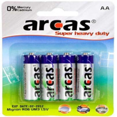 Arcas Cita datorprece Arcas  AA/R6, Super Heavy Duty, 4 pc(s)
