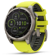 Garmin Viedpulksteni Garmin  SMARTWATCH FENIX 8 SAPP. SOLAR/YELLOW 010-02906-21