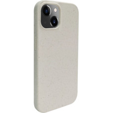 Ilike Aizmugurējais vāciņš iLike Apple iPhone 14 Silicone plastic case Eco Print Design White