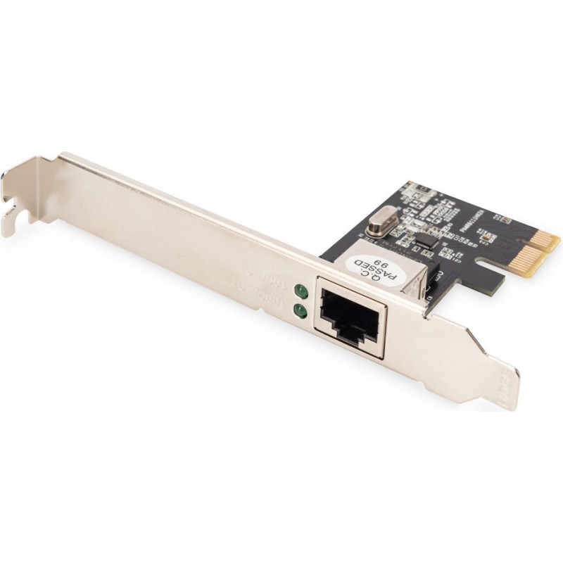 Digitus Parveidotājs Digitus  Gigabit Ethernet PCI Express Card 32-bit, low profile bracket, Realtek RTL8111H DN-10130-1