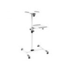 Techly Cita datorprece Techly  Universal projector / notebook trolley with two shelves White