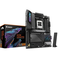 Gigabyte Pamatplate AMD procesorsiem Gigabyte  Mainboard||AMD X870E|SAM5|ATX|Memory DDR5|Memory slots 4|1xPCI-Express 3.0 4x|1xPCI-Express 4.0 4x	|1xPCI-Express 5.0 16x|4xM.2|1xHDMI|2xUSB 2.0|7xUSB 3.2|2xUSB-C|1xOptical S/PDIF|1xRJ45|2xAudio port|X870EAOR
