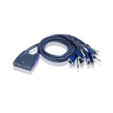 Aten Serveru  - Citi piederumi Aten  4-Port USB VGA/Audio Cable KVM Switch