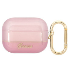 Guess Maciņš austiņām Guess Apple AirPods Pro Translucent Case Pink