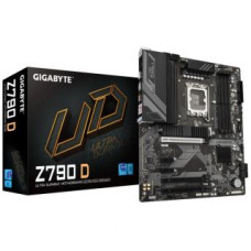 Gigabyte Pamatplate Intel procesorsiem Gigabyte  Mainboard||Intel Z790|LGA1700|ATX|Memory DDR5|Memory slots 4|2xPCI-Express 3.0 1x|1xPCI-Express 3.0 16x|1xPCI-Express 4.0 4x	|1xPCI-Express 5.0 16x|3xM.2|1xHDMI|1xDisplayPort|2xUSB 2.0|5xUSB 3.2|1xUSB-C|1xP