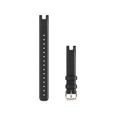 Garmin Siksniņa Garmin  Lily Leather Watch Strap 14 mm (L) Black