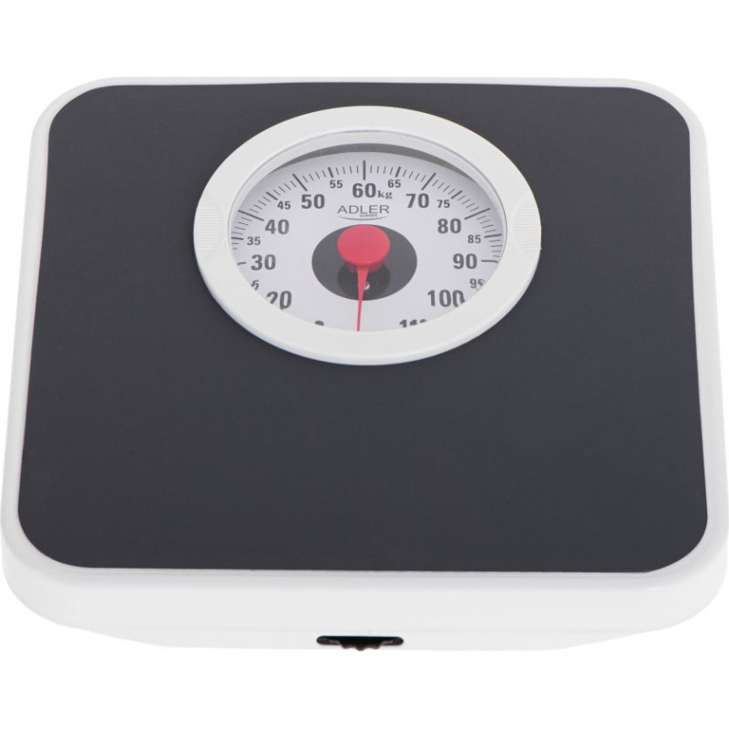 Adler Ķermeņa svari Adler  Mechanical Bathroom Scale AD 8178 Maximum weight (capacity) 120 kg, Accuracy 1000 g, Black