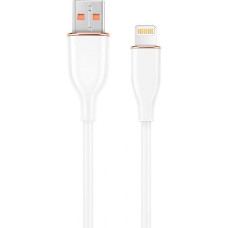 Gembird Kabelis Gembird  CABLE LIGHTNING TO USB2 1.5M/CC-USB2S-AM8PM-1.5M-W