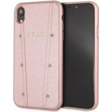 Guess Aizmugurējais vāciņš Guess  iPhone XR Kaia Hard Case Rose Gold