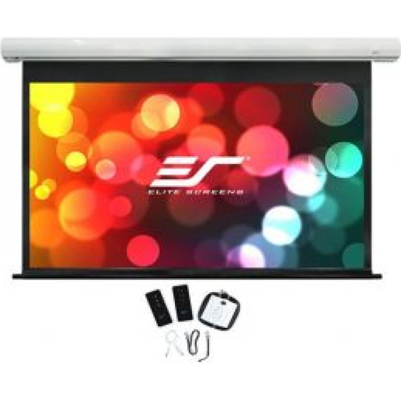 Elite Screens Ekrāns projektoriem Elite Screens  Saker Series SK110XHW-E12 Diagonal 110