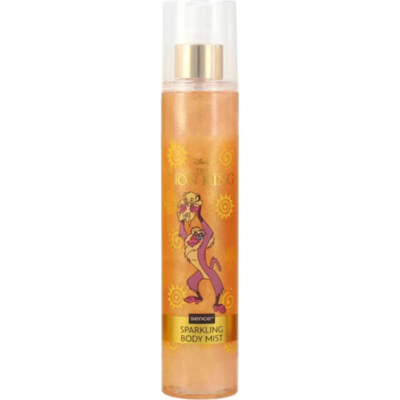DISNEY Lion King Orange ķermeņa sprejs ar mirdzumu 250ml