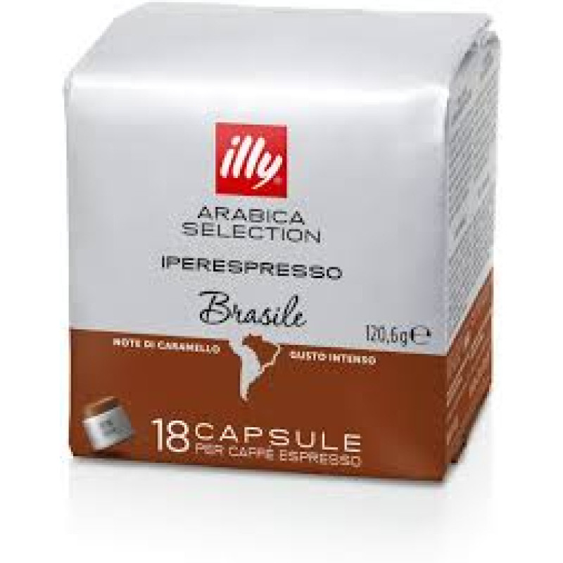ILLY Iperespresso  melna kafija, Brazil kapsulās (18) 120.6g