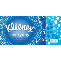KLEENEX Everyday salvetes paciņās 8gab