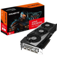 Gigabyte Grafiskās karte / Video kartes Gigabyte  Graphics Card||AMD Radeon RX 7600|8 GB|GDDR6|128 bit|PCIE 4.0 16x|2xHDMI|2xDisplayPort|GV-R76GAMINGOC-8GD1.1
