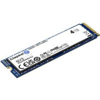 Kingston Cietais disks SSD Kingston  SSD | NV3 | 4000 GB | SSD form factor M.2 2280 | Solid-state drive interface PCIe 4.0 x4 NVMe | Read speed 6000 MB/s | Write speed 5000 MB/s