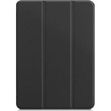 Ilike Maciņš grāmata iLike  Galaxy Tab A9 Plus X210 / X215 / X216 Tri-Fold Eco-Leather Stand Case Black