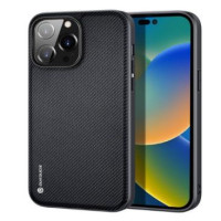 Dux Ducis Aizmugurējais vāciņš Dux Ducis Apple iPhone 14 Pro Fino case cover nylon-covered Black