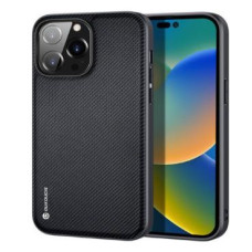 Dux Ducis Aizmugurējais vāciņš Dux Ducis Apple iPhone 14 Pro Fino case cover nylon-covered Black