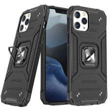 Wozinsky Aizmugurējais vāciņš Wozinsky Apple iPhone 13 Pro Ring Armor Case Kickstand Tough Rugged Cover Black