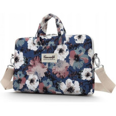 Canvaslife Portatīvo datoru soma Canvaslife  Canvaslife Briefcase 15-16'' Laptop Bag - Navy Blue and White